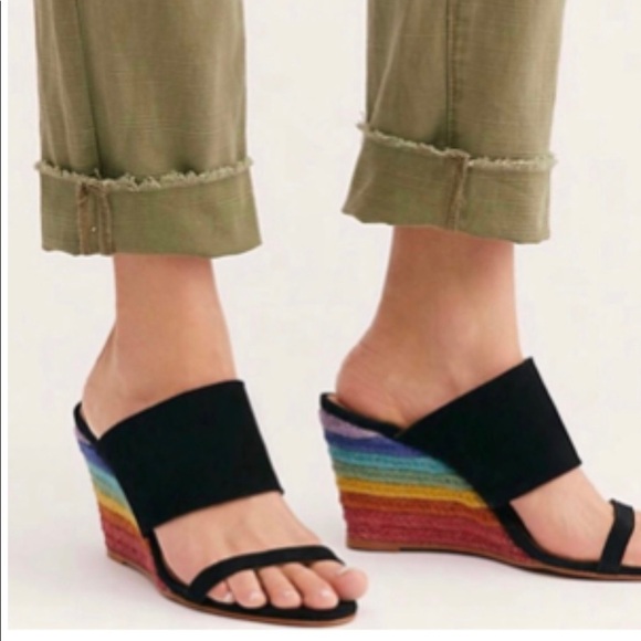 Free People Glorieta Wedge - Picture 1 of 8